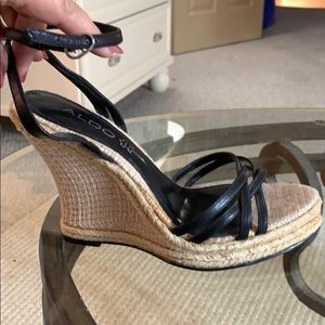 ALDO~ 8.5 Woven wedge